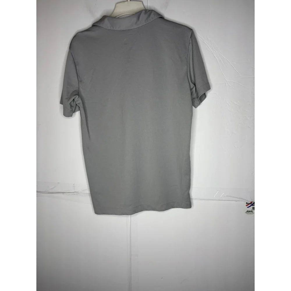 The North Face Mens Gray Short Sleeve‎ Polo Shirt Athletic Performance Size M